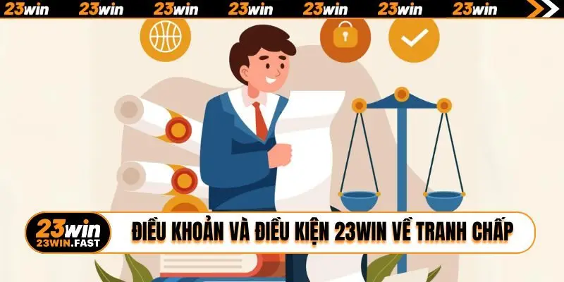 Điều khoản và điều kiện 23WIN về tranh chấp