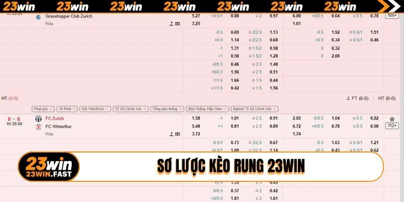 Sơ lược kèo rung 23WIN